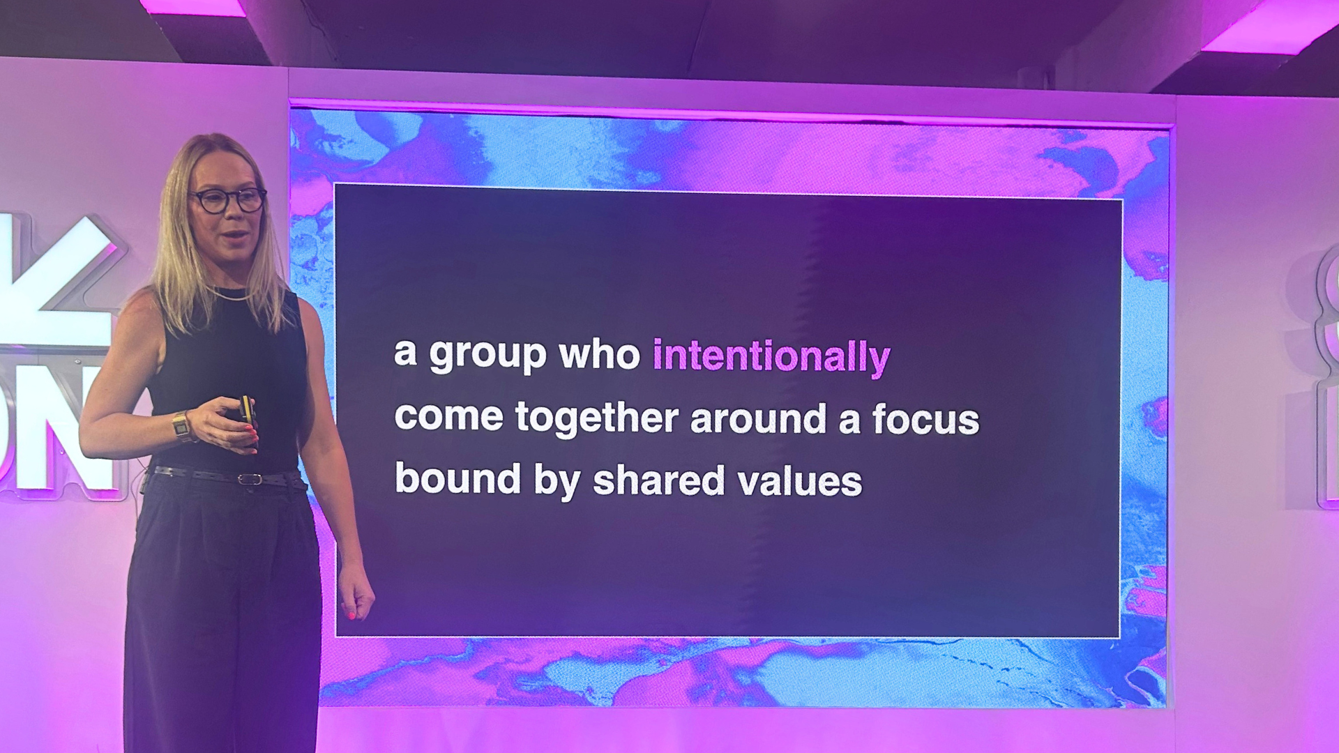 Laura Nestler talks about Community at SXSW London 2025