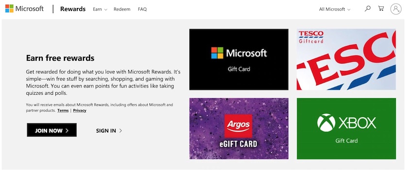 Microsoft Rewards: Earn Rewards for Doing the Things You Already Do -  Loyalty & Reward Co