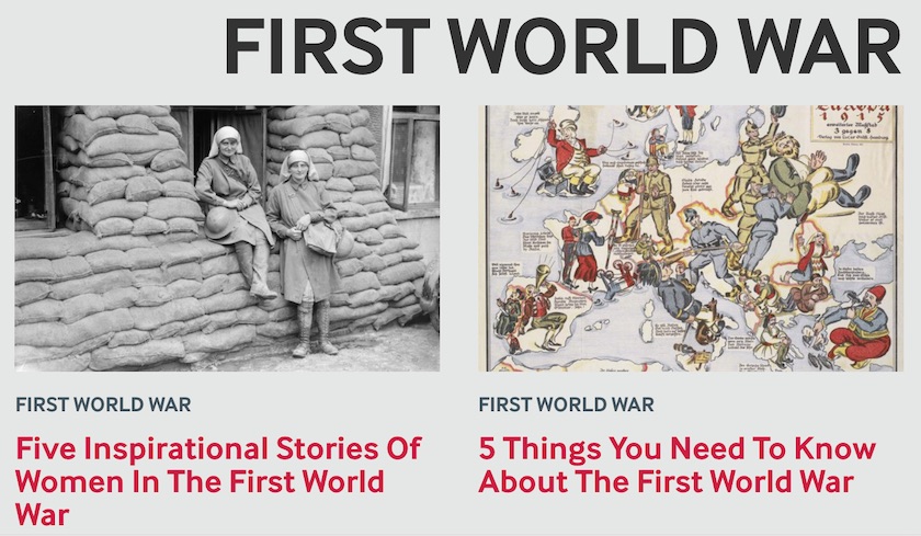 Imperial war museums website