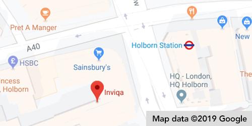 Inviqa London office map