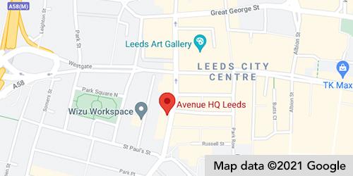 Inviqa office location map in Leeds