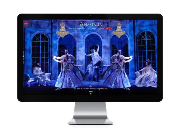 Anastasia playing on a desktop