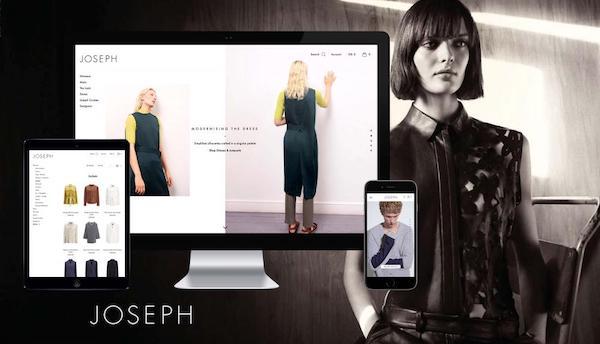 Josehp website on screen,tablet and phone