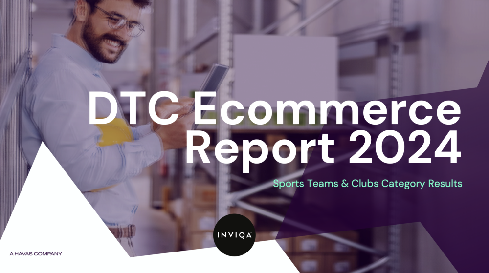 Sports Teams & Clubs DTC Ecommerce Research report front cover