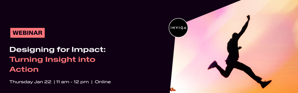 Turn insight into action webinar 