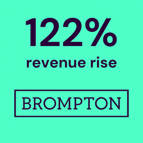 122% revenue rise for Brompton Bikes