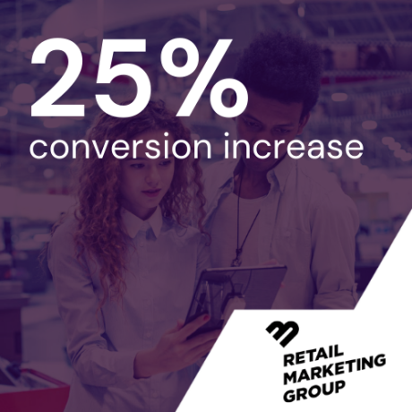 25% conversion rise for Retail Marketing Group